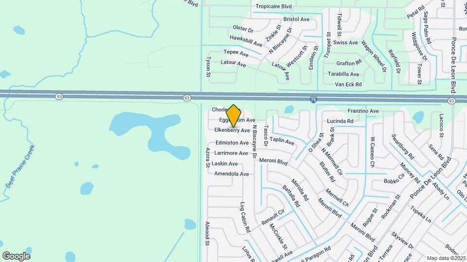 8175 Elkenberry Ave Map and Location Details