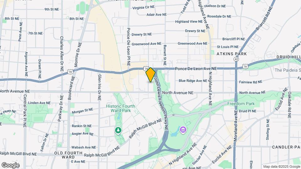641 Bonaventure Ave NE Map and Location Details
