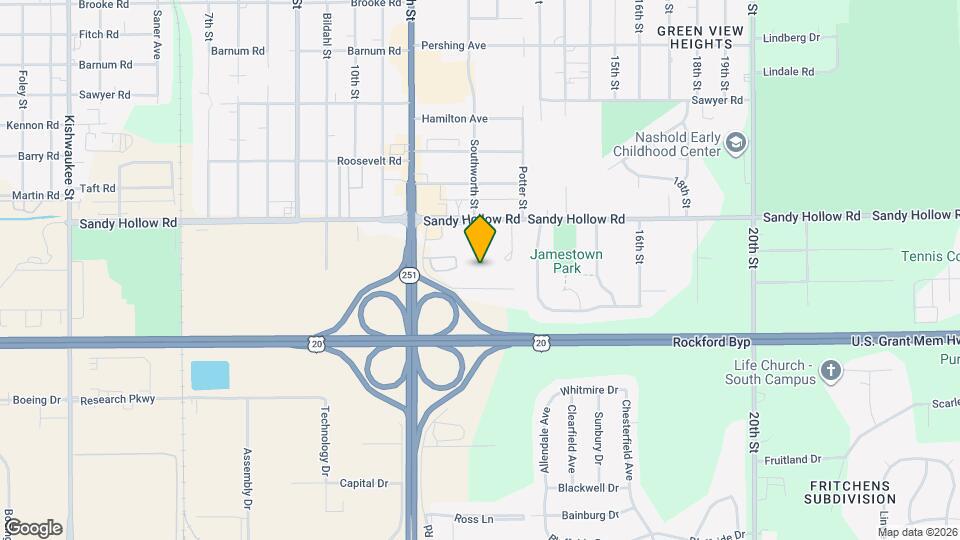 3437 Southworth Ct Map and Location Details