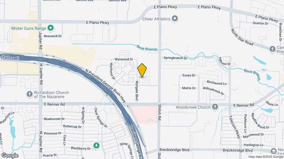 325 Baker Dr Map and Location Details