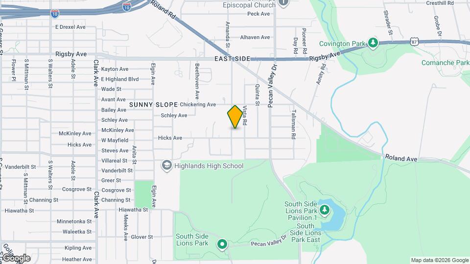 1758 Amanda St Mapa y Detalles de la Ubicación