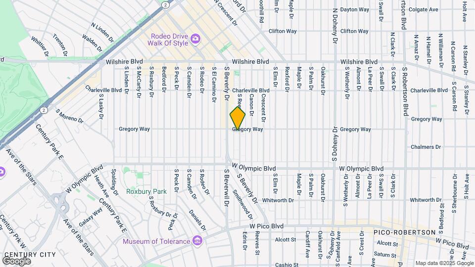 305-307 S Reeves Dr Map and Location Details