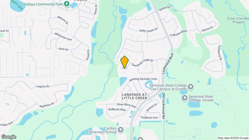 1033 Catfish Creek Ct Map and Location Details