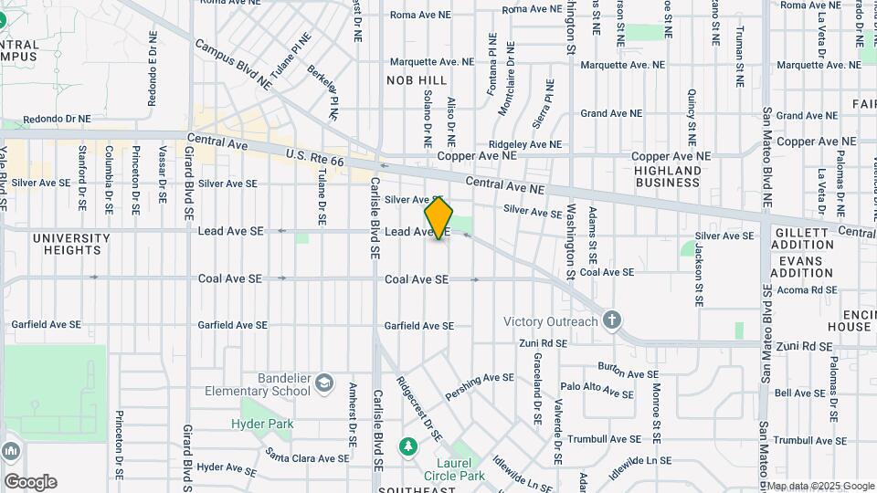 303 Aliso Dr SE Map and Location Details
