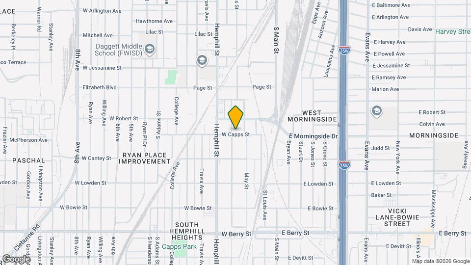2629 S Jennings Ave Map and Location Details