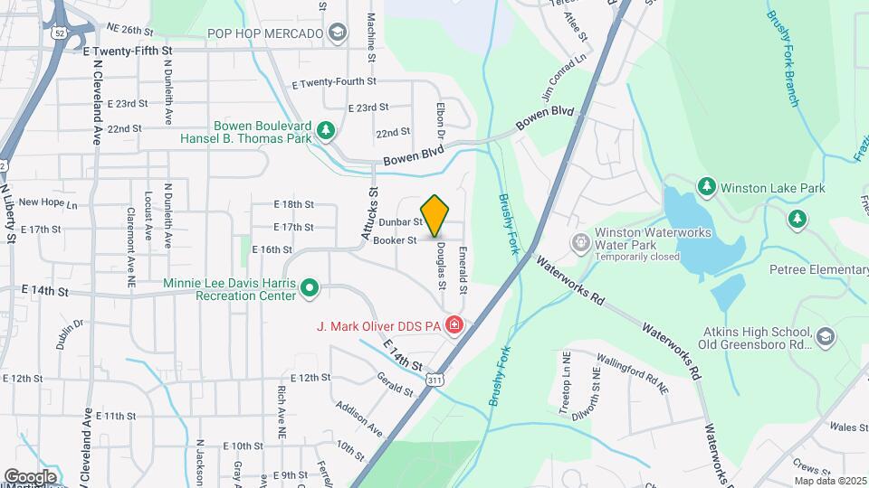 2340 Booker St Map and Location Details