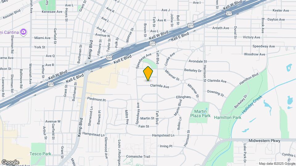 2410 Clarinda Ave Map and Location Details