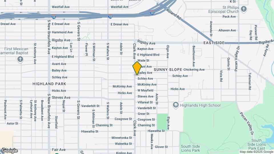 2109 Schley Ave Map and Location Details