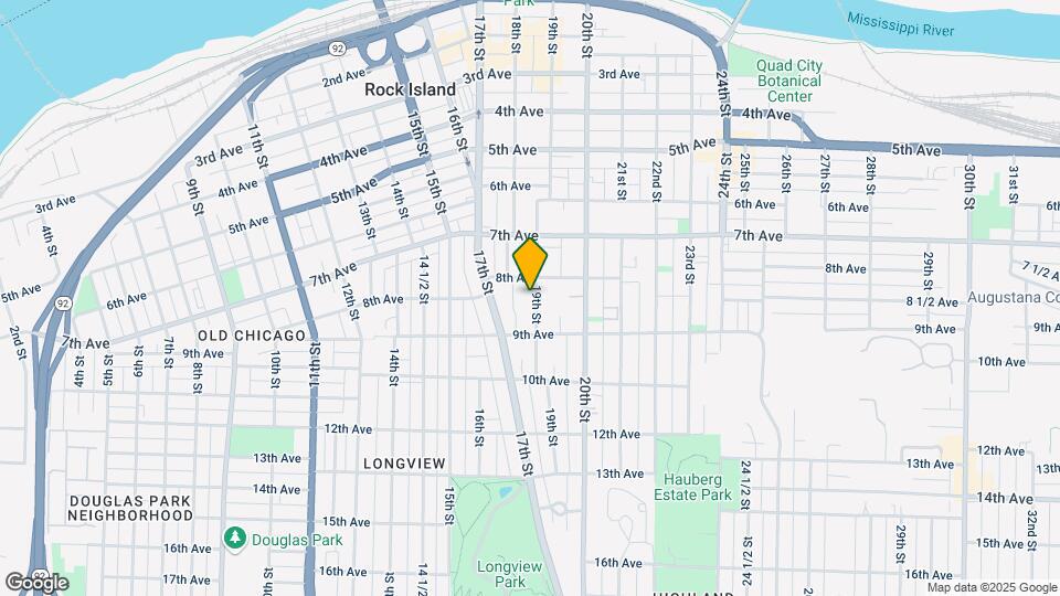 820 19th St Map and Location Details