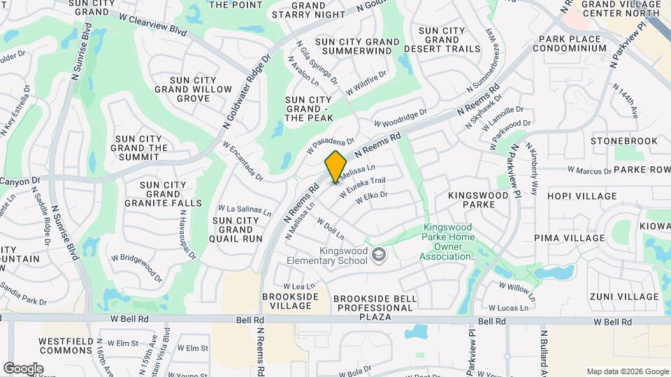 15285 W Melissa Ln Map and Location Details