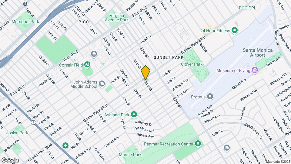 2639 21st St Map and Location Details