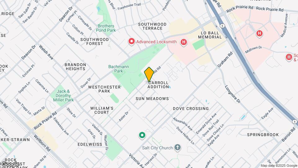 3505 Marigold St Map and Location Details