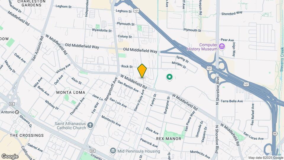 612 Sierra Vista Ave Mapa y Detalles de la Ubicación
