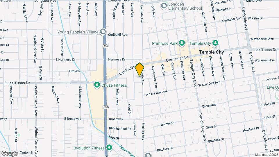 5805 Encinita Ave Map and Location Details