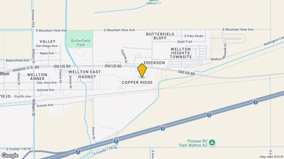 10424 Mohave Trail Map and Location Details