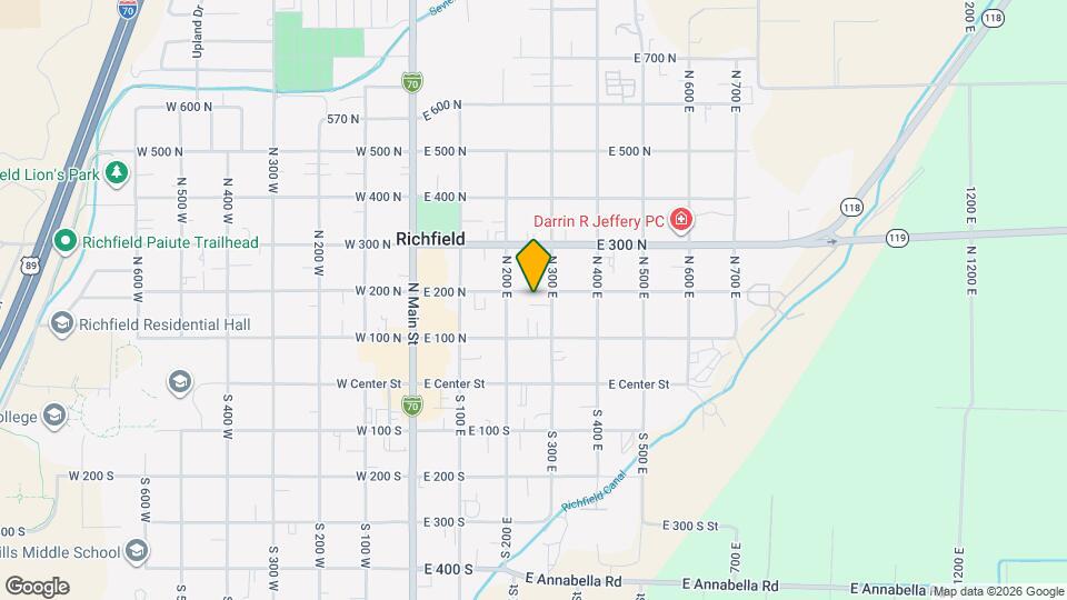261 E 170 N, Unit 261 Map and Location Details