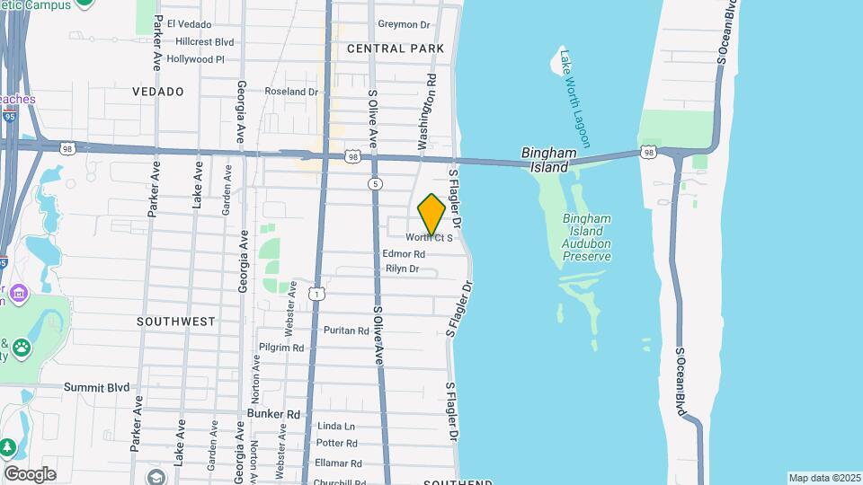 136 Worth Ct S Map and Location Details