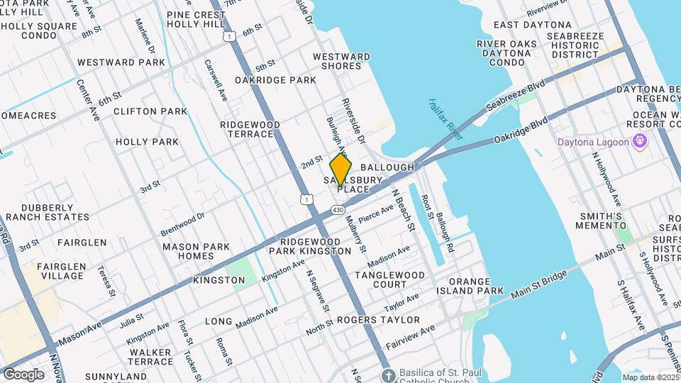 124 Daytona Ave Map and Location Details