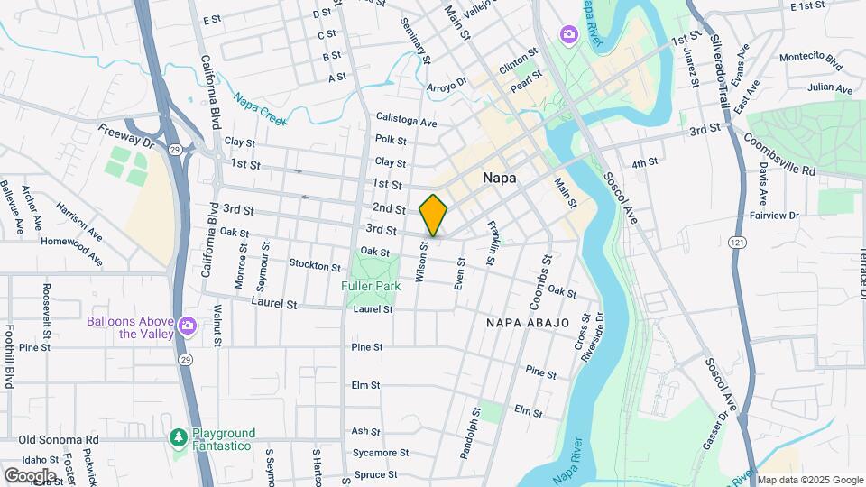 1555 Third St Mapa y Detalles de la Ubicación