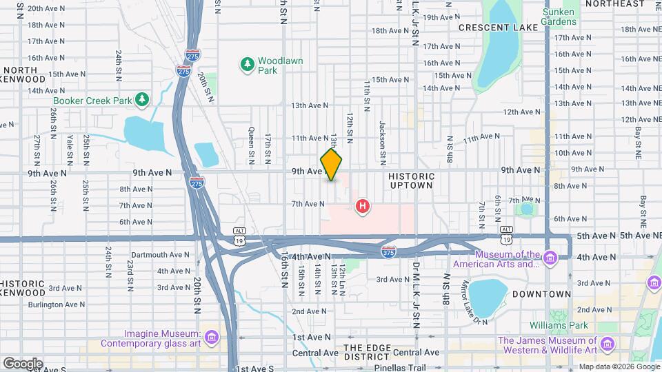 808 13th St N Map and Location Details