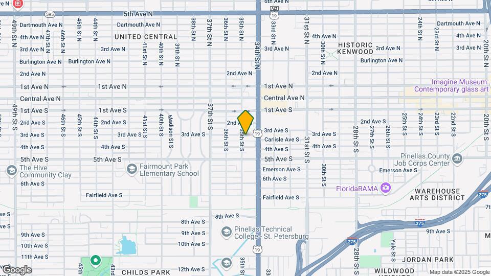 3440 3rd Ave S Map and Location Details