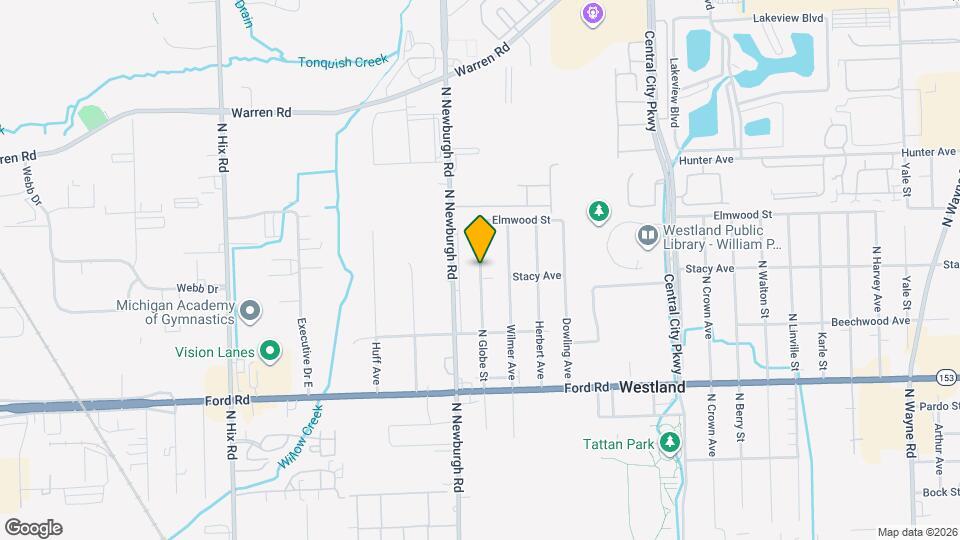 6023 N Globe St Map and Location Details