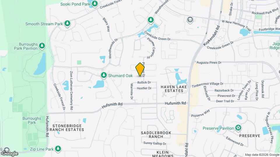 8911 Headstall Dr Map and Location Details