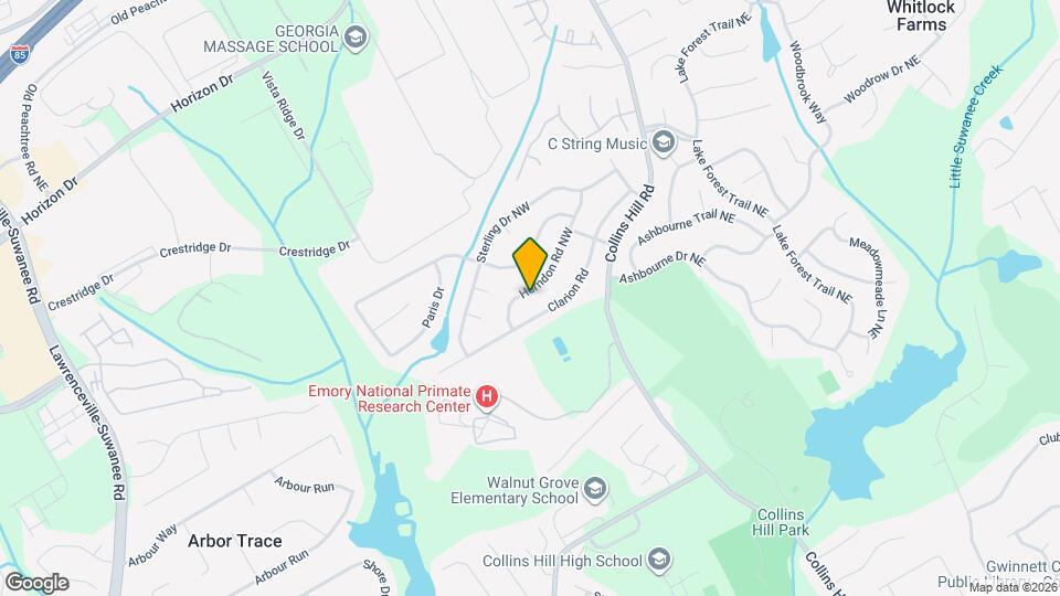 2583 Herndon Rd NW Map and Location Details