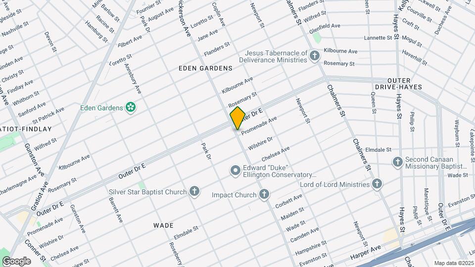 13001 Promenade Ave Map and Location Details