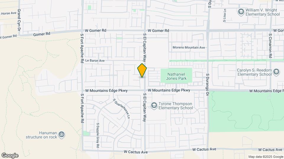 10032 S Silver Cliff St Map and Location Details