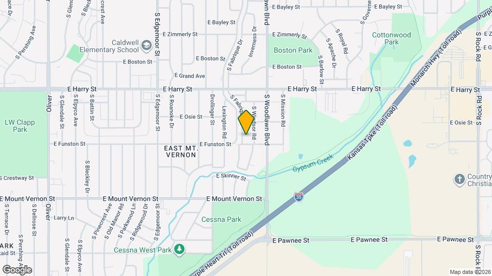 1750 S Fabrique Dr Map and Location Details