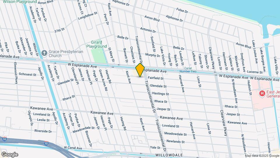 5012 Fairfield St Map and Location Details
