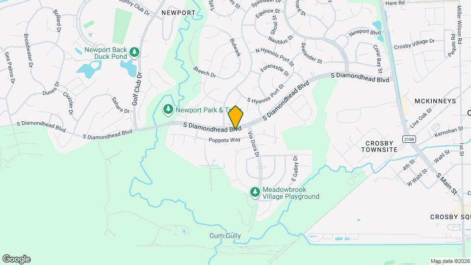 915 S Diamondhead Blvd Map and Location Details