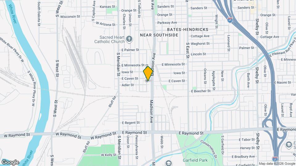 1817 Delaware St Mapa y Detalles de la Ubicación