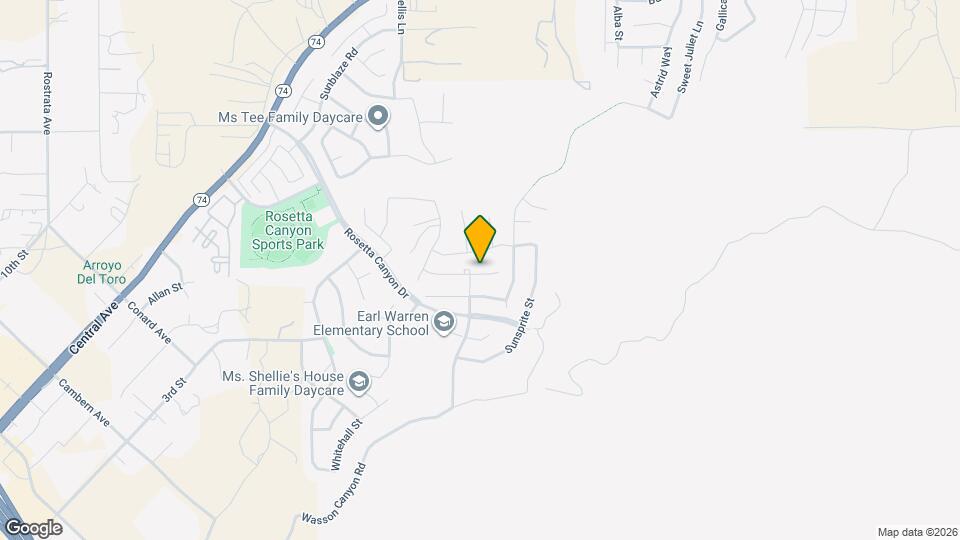 41524 Red Car Dr Map and Location Details