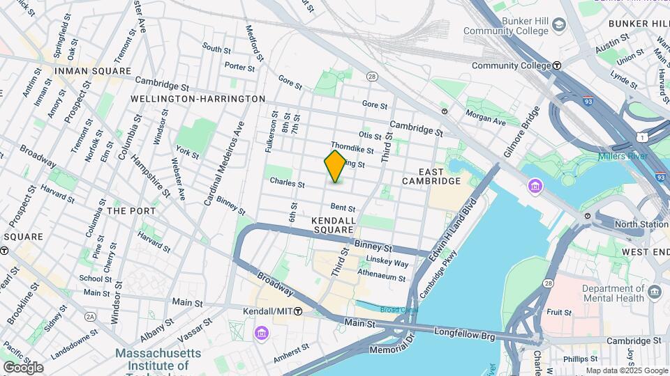 181 Charles St, Unit 1 Map and Location Details