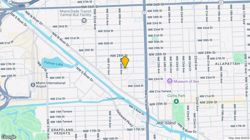 2966 NW 26th St-Unit -3 Map and Location Details