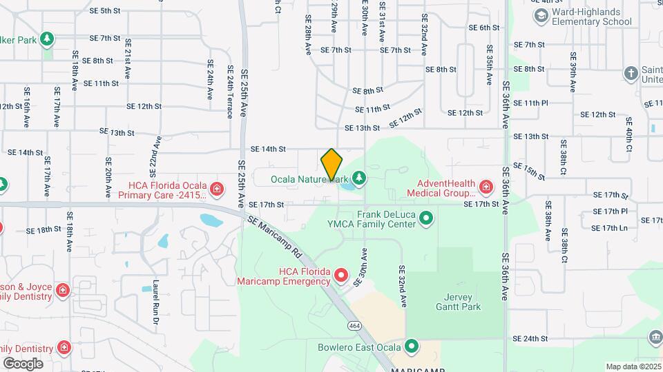 1628 SE 29th Terrace Map and Location Details