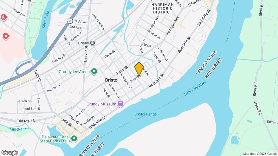 225 Jefferson Ave Map and Location Details