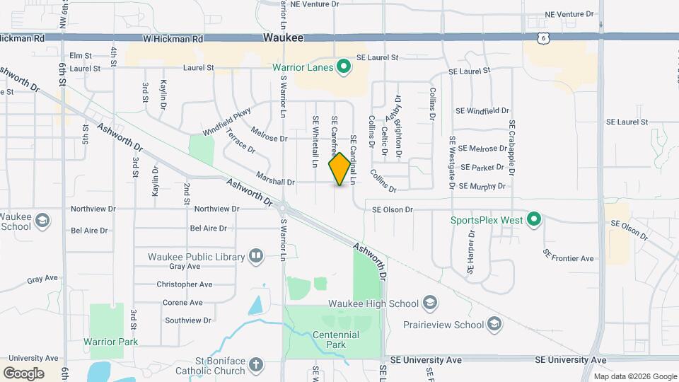 645 SE Carefree Ln Map and Location Details