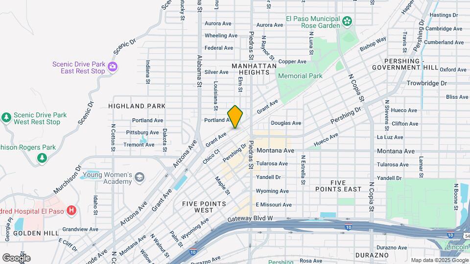 2866 Grant Ave Mapa y Detalles de la Ubicación