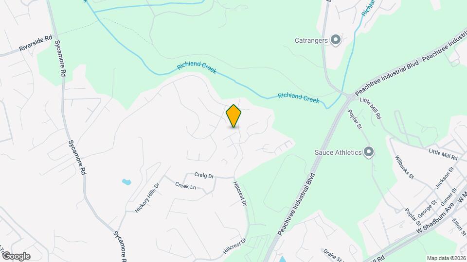 1558 Paramount View Trace NE Map and Location Details