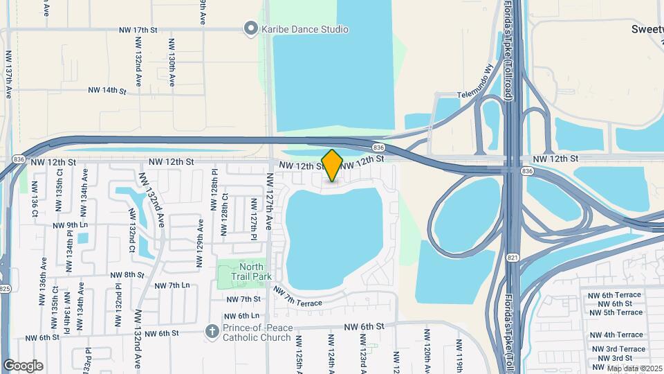 12504 NW 11th Ln Mapa y Detalles de la Ubicación