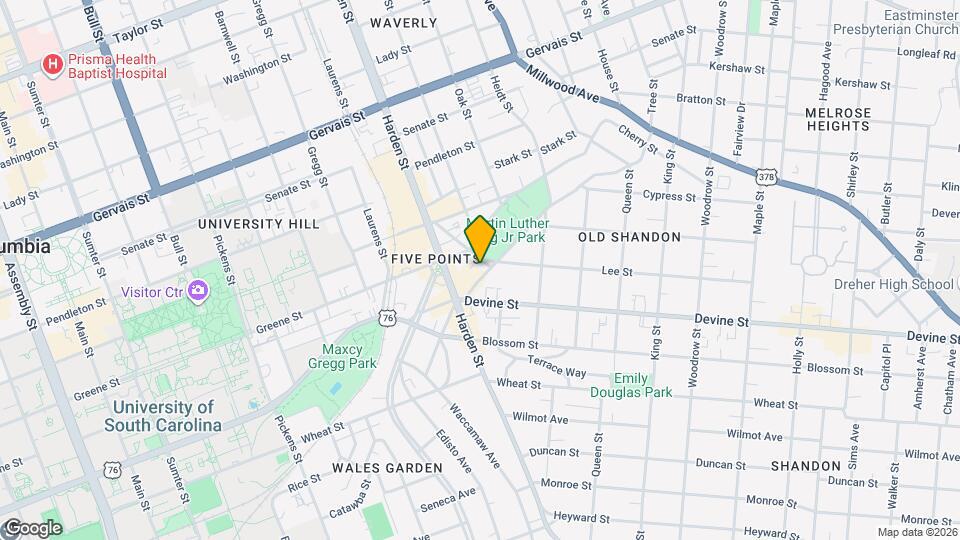 2129 Santee Ave Map and Location Details