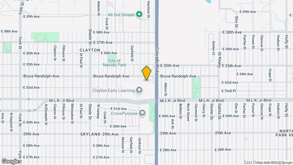 3335 N Harrison St, Unit 3335 N Harrison St Denver Map and Location Details