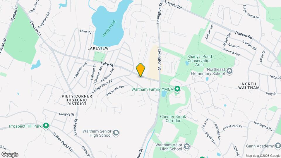 58 Lake St Map and Location Details