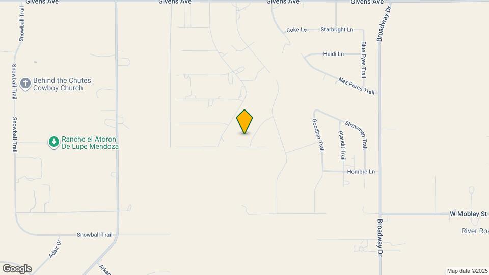 10101 Wajo Ln Map and Location Details