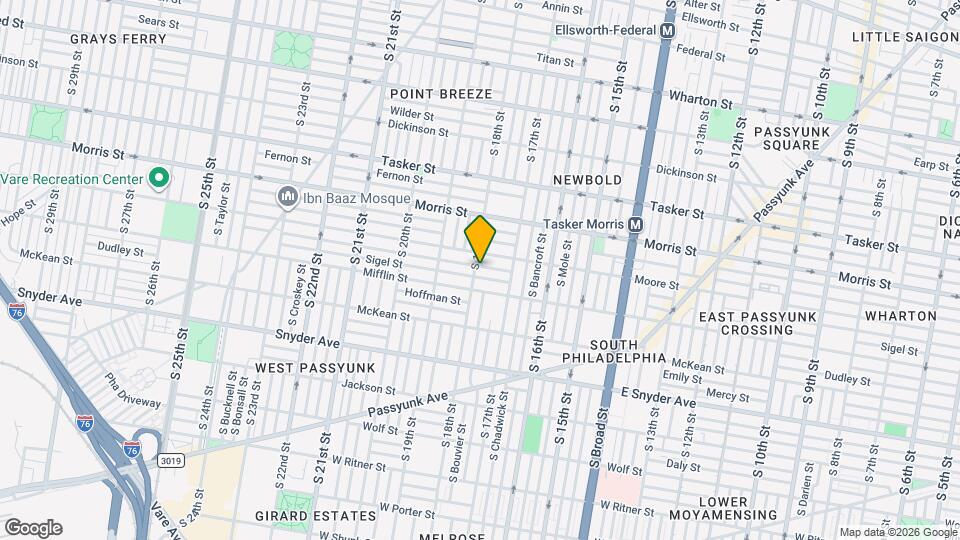 1815 S 18th St Map and Location Details