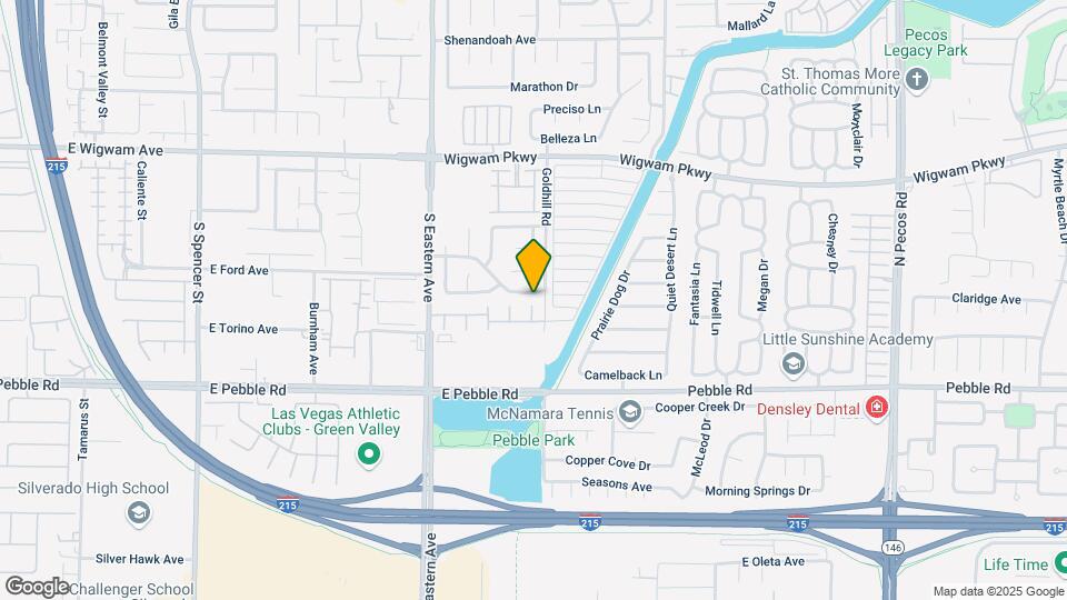 2583 Hummingbird Hill Ave Map and Location Details