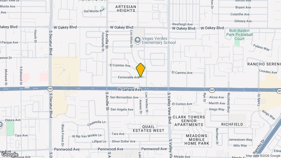 4013 Esmeralda Ave Map and Location Details